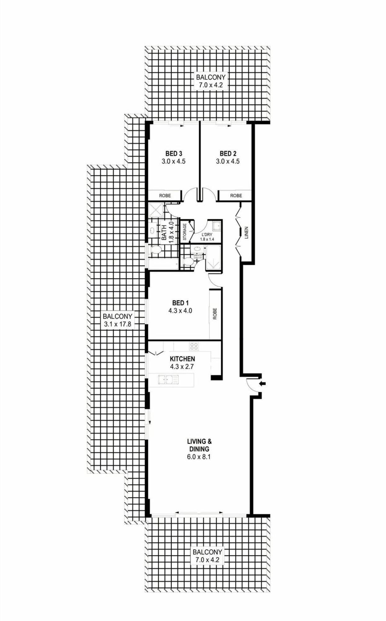 Holiday home The Perch - Gorgeous 3 Bedroom Penthouse Wollongong